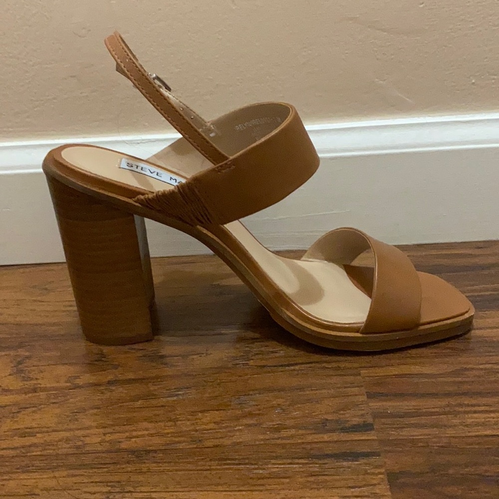 COPY - Steve Madden Irelyn Cognac Leather heels